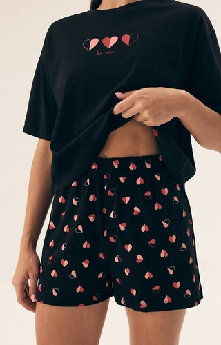 Piżama Damska 42649 Necesito Henderson - czarna 