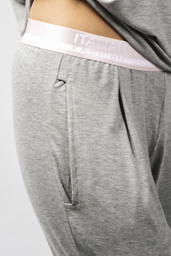 Komplet Damski 3/4rękaw, dł.spodnie Styl Italian Fashion melanż 