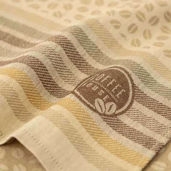 Beżowa ścierka Coffee Grain Zwoltex | Klimat kawiarni w Twojej kuchni