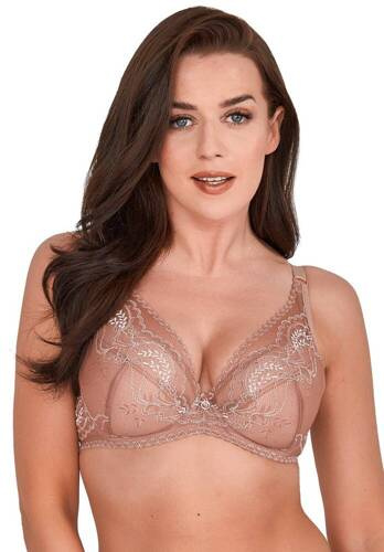 Biustonosz Push- up BS 1183 Irene  Gaia -mokka