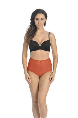 Figi wysoki stan Retro Teyli - czerwony