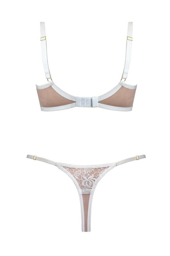 Stringi damskie 19082 Harmony Mediolano biały