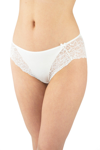 Figi damskie 07024 Miss Mediolano biały 