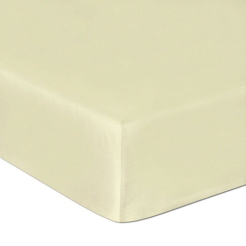 Satynowe prześcieradło z gumką Darymex 024 popiel