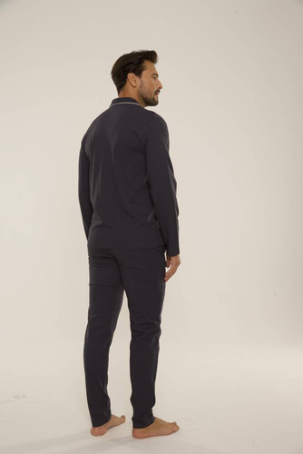 Piżama Męska 729 Norberto De Lafense - grafit