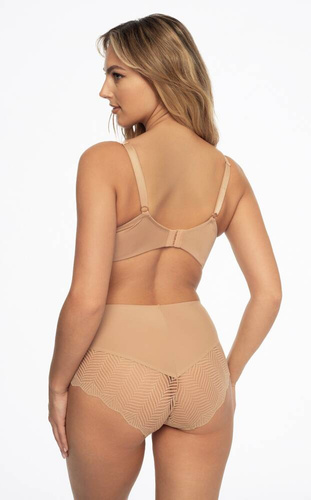 Figi damskie 41615 Passy Henderson - beżowy-czarny