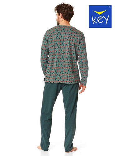 Piżama Męska MNS 916 Key zielony