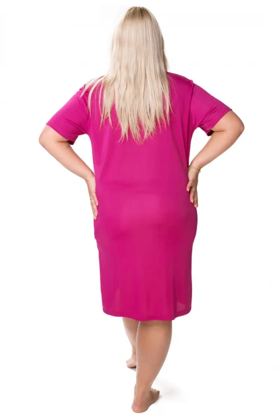 Koszula nocna damska Sporti Mewa fuksja