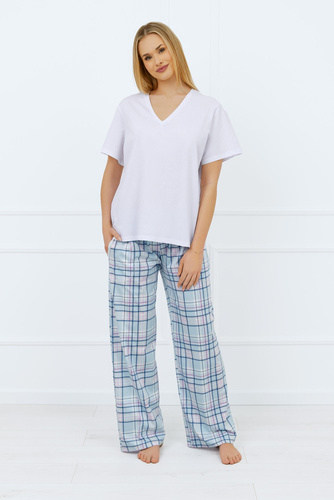 Spodnie damskie Glamour Italian Fashion - druk