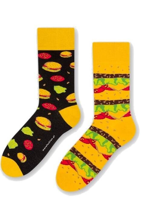 079 Nie Do Pary Skarpety Męskie More - czarny 057