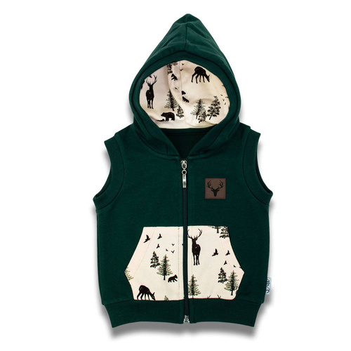 Kamizelka dresowa z kapturem 199272 Bambi Nicol