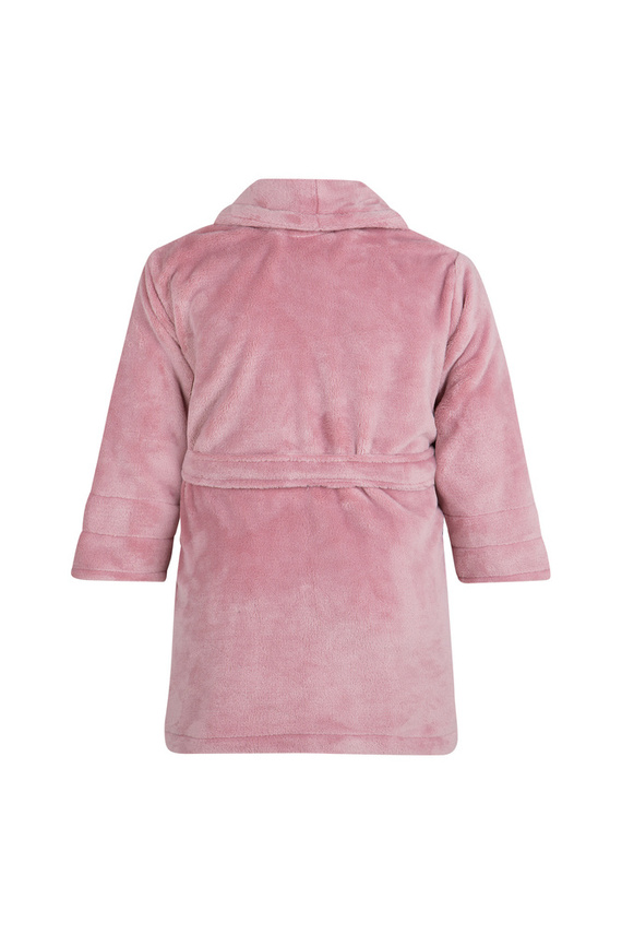 Szlafrok dziecięcy polarowy Calido ByShelly - brudny róż