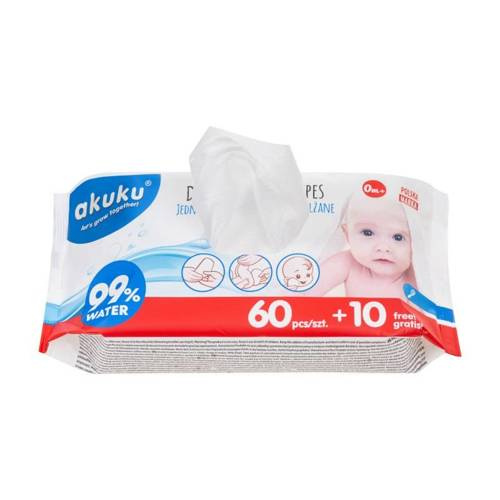 Jednorazowe chusteczki nawilżające ALA0031 Akuku
