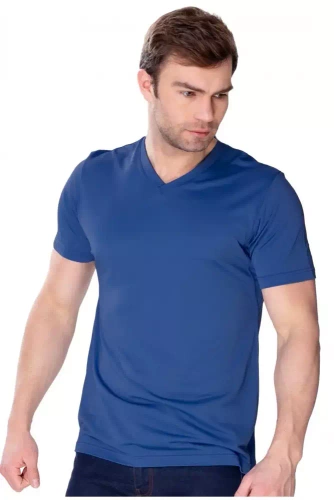 Koszulka 6087 Caro James Bradley jeansowy