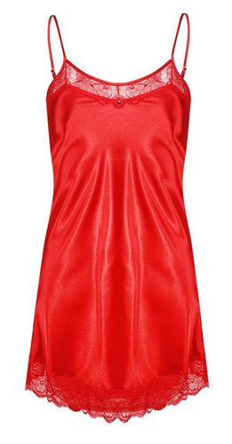 Milan Koszulka satynowa damska DKaren - czerwony