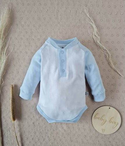 Body Polo 041PN Little Gentleman Marija - błękit