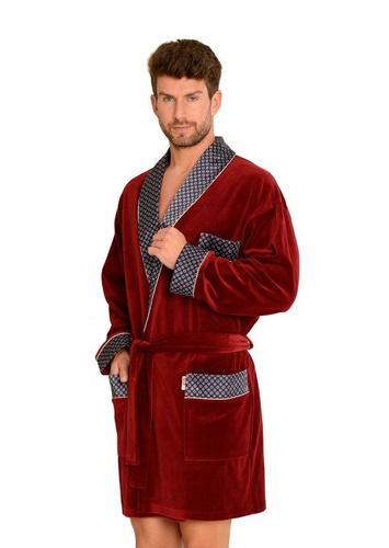 772 Bonjour szlafrok męski forex - bordo