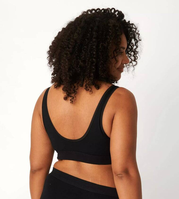 Top na ramiączkach Double Comfort Sloggi czarny