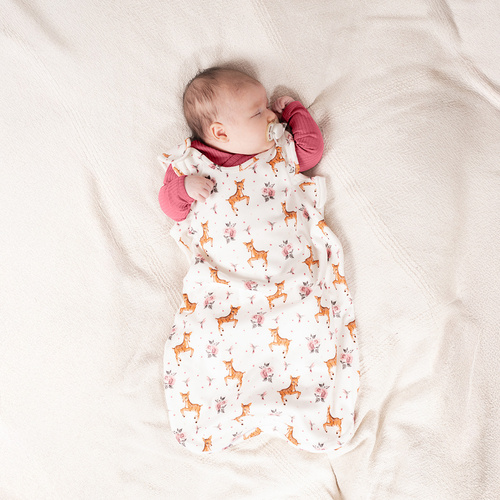 Lala 216043 Nicol Śpiworek niemowlęcy do spania – bawełna 100%, regulacja pod paszkami