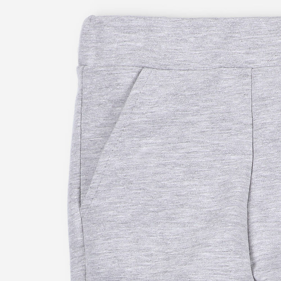 Spodnie dresowe ILC-0018/SZM I Love Colors - szary melanż