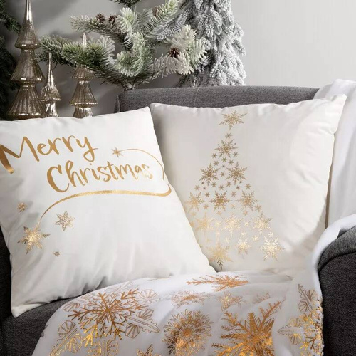 Poszewka świąteczna choinka Joy 5 Eurofirany biały