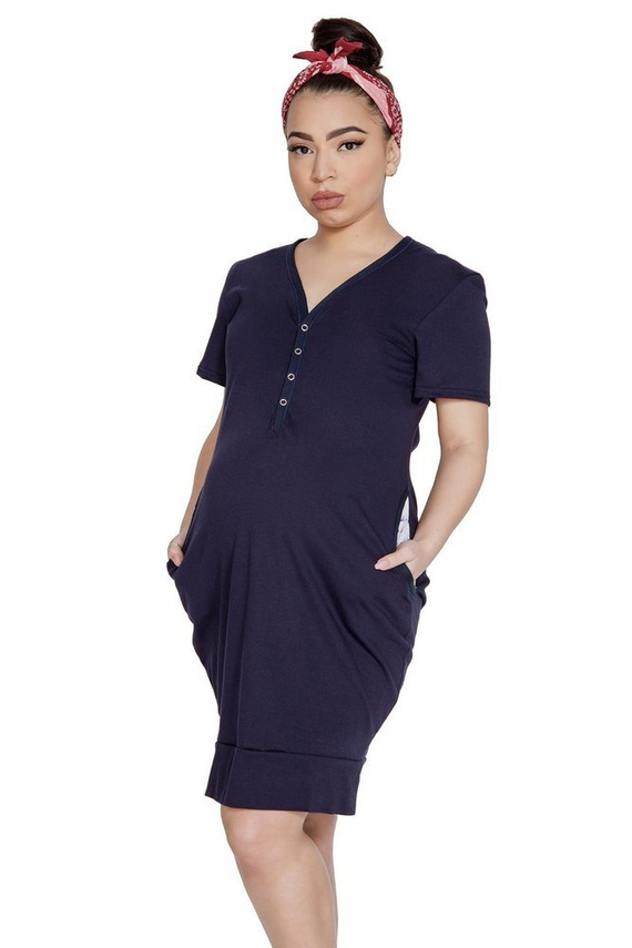 Mama Dress K Koszula Nocna Mitex grey
