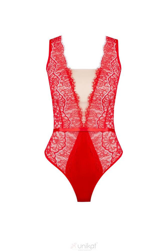 Body damskie Juliet Unikat czerwony