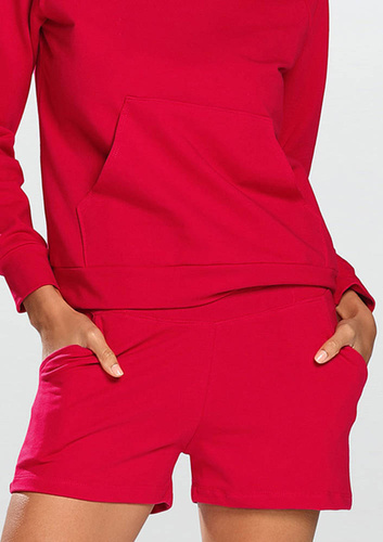 Spodenki dresowe Koko Dkaren czerwony