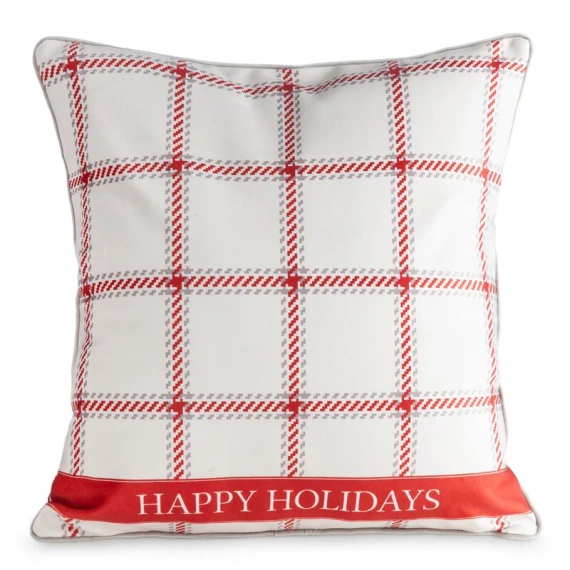 Poszewka świąteczna Clark Happy Holidays Eurofirany beżowy