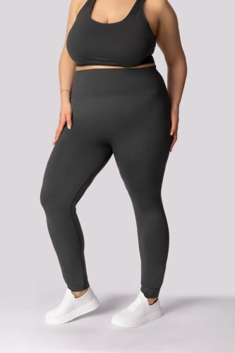 Legginsy damskie Base Mona szary 