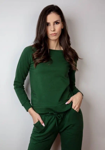 Bluza dresowa Wenezja Dkaren - zielony