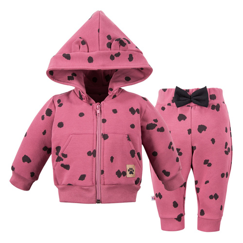 Komplet dresowy Dogs & Spots Eevi -jagodowy