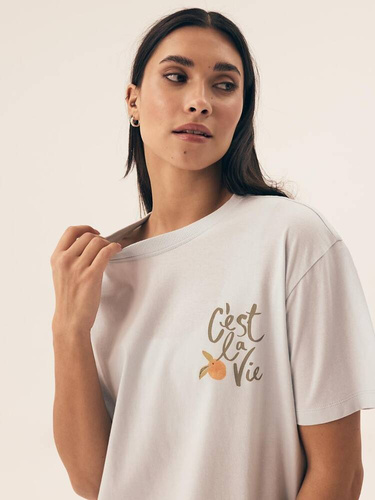 Piżama Damska 42684 Naranja Henderson - pale blue