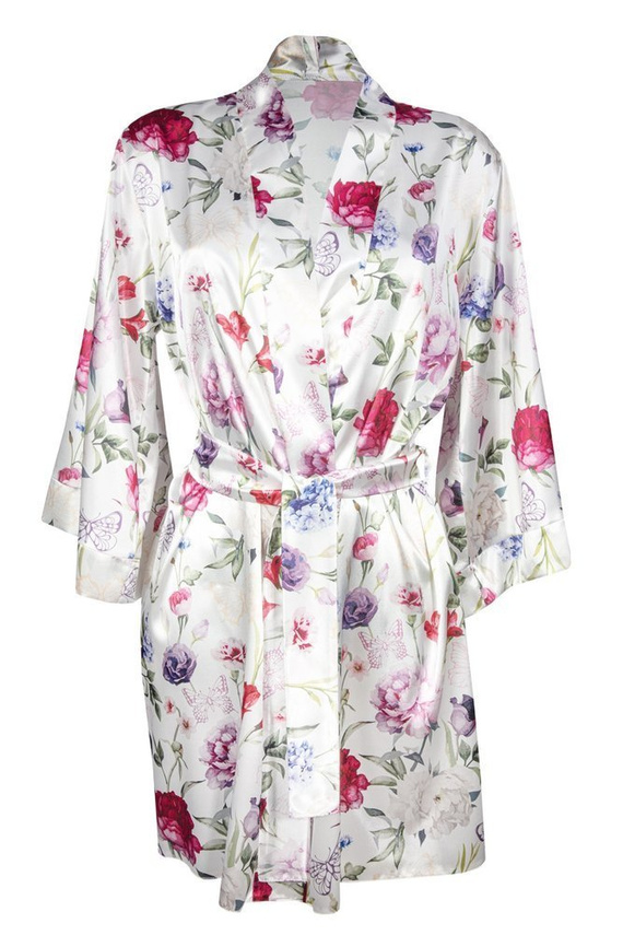 Podomka damska Flowers DKaren DK-P- biały 005