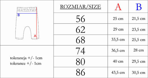 212016 Tola Spodnie niemowlęce Nicol
