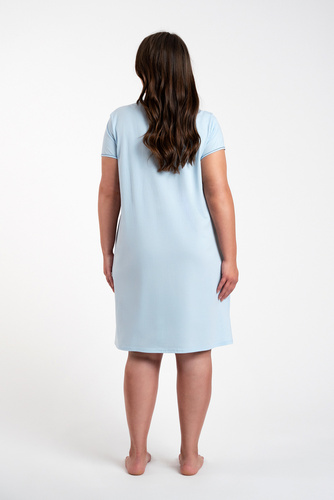 Koszula nocna damska Arietta Italian Fashion - niebieski 