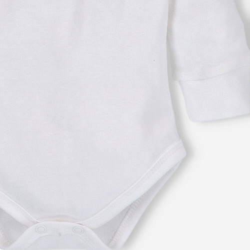 Body z bawełny organicznej Wild Animals Nini ecru