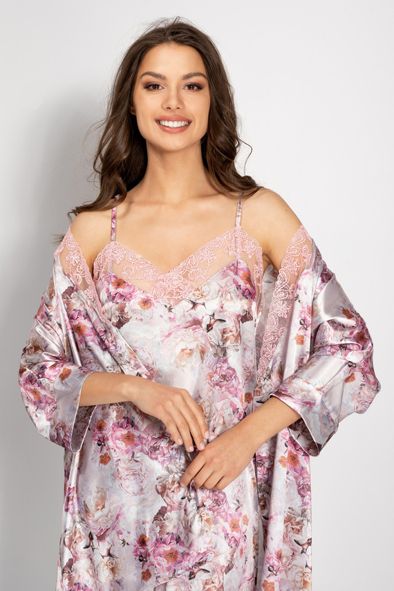 Peniuar damski Sublime Momenti Per Me silver