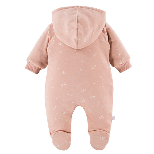 Pajac z kapturem kombinezon Bloom Eevi - beżowy