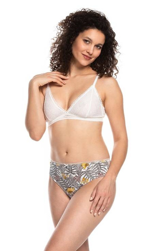  Figi Damskie L-1508 BI A'2 Lama biały