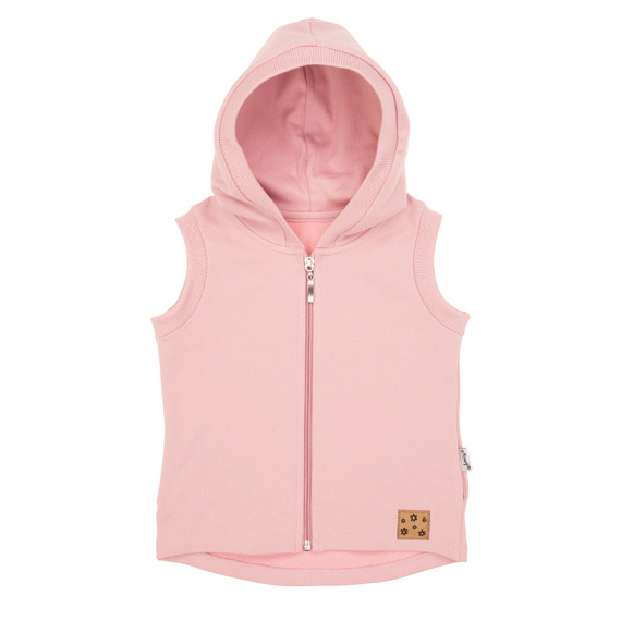 Kamizelka dresowa z kapturem 213272 Nelly Nicol