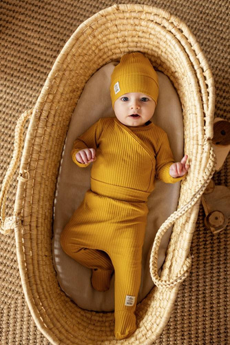 Body dzidziuś z długim rękawem "Natural Harmony" Makoma honey