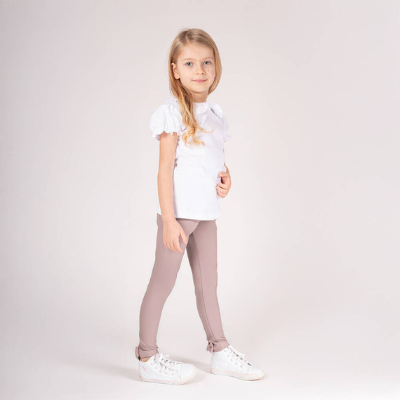 Legginsy dresowe 169530 Nicol - beżowy