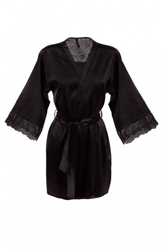 Nikola Podomka Szlafrok Damski Dkaren - czarny