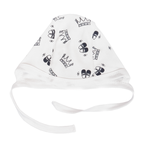 WP404 Komplet 5-częściowy "Korona" Mamatti biało- czarne