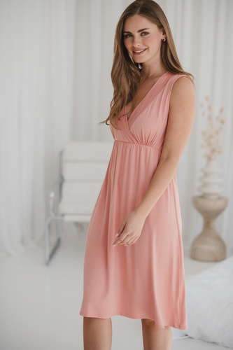 Star Light Herbal Rose Milk&Love– koszula nocna bambusowa ciążowa i do karmienia | Wygoda i elegancja