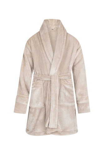 Szlafrok dziecięcy polarowy Calido ByShelly - beżowy