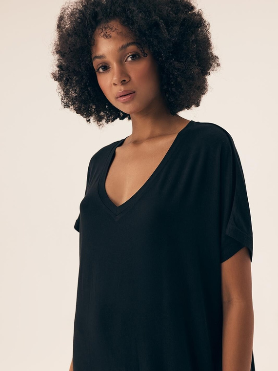 Koszula nocna 43041 Noves Henderson - czarny