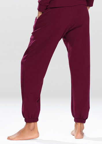 Spodnie dresowe Wenezja Dkaren bordo