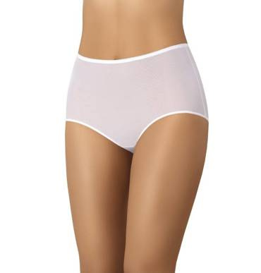 Figi wysoki stan Retro Teyli - biały